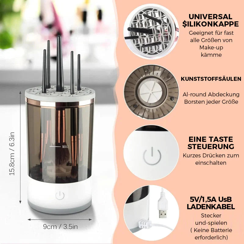 💄Tragbarer Makeup-Pinsel-Reiniger